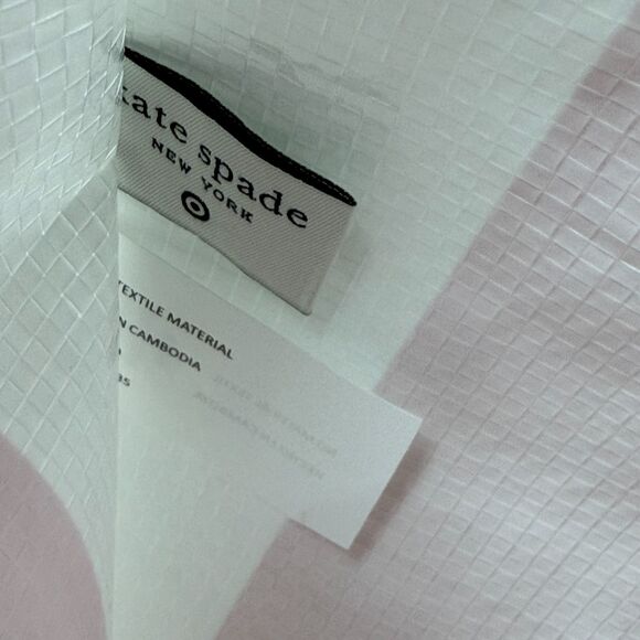 Kate Spade New York Target Reusable Shopping Tote Bag Red Limited Edition NWT - Picture 6 of 6